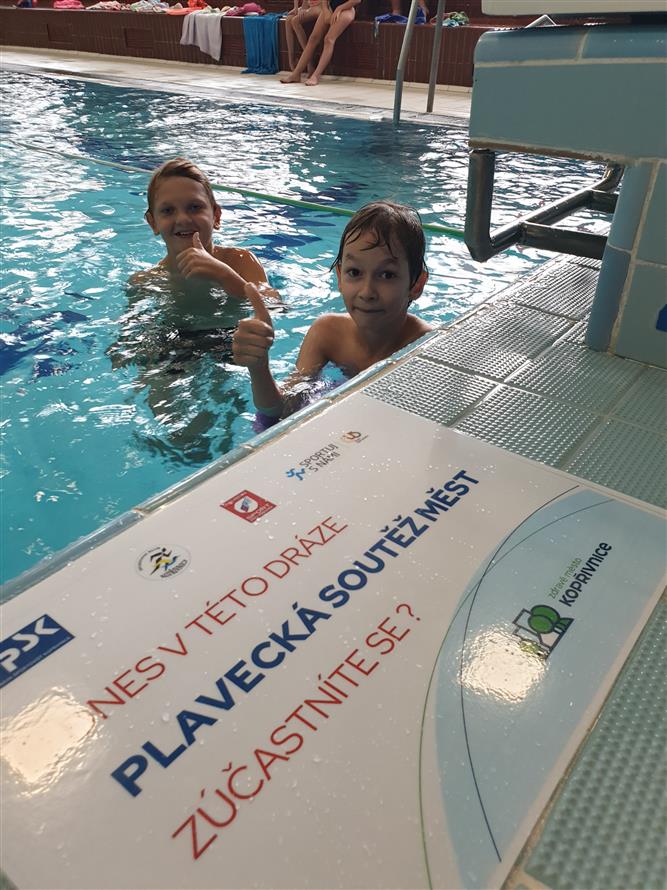 Plavecká soutěž měst 9
