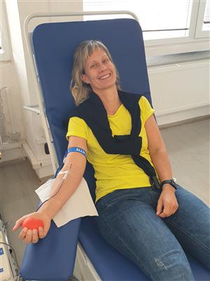 Daruj krev se Zdravým městem Kopřivnice - mobilní odběrový tým na radnici, říjen 7