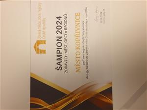 Kopřivnice je Šampion Zdravých měst 6