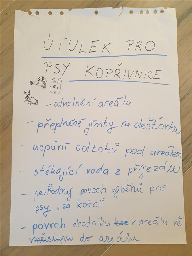 Kulatý stůl na téma Psí útulek Kopřivnice 5