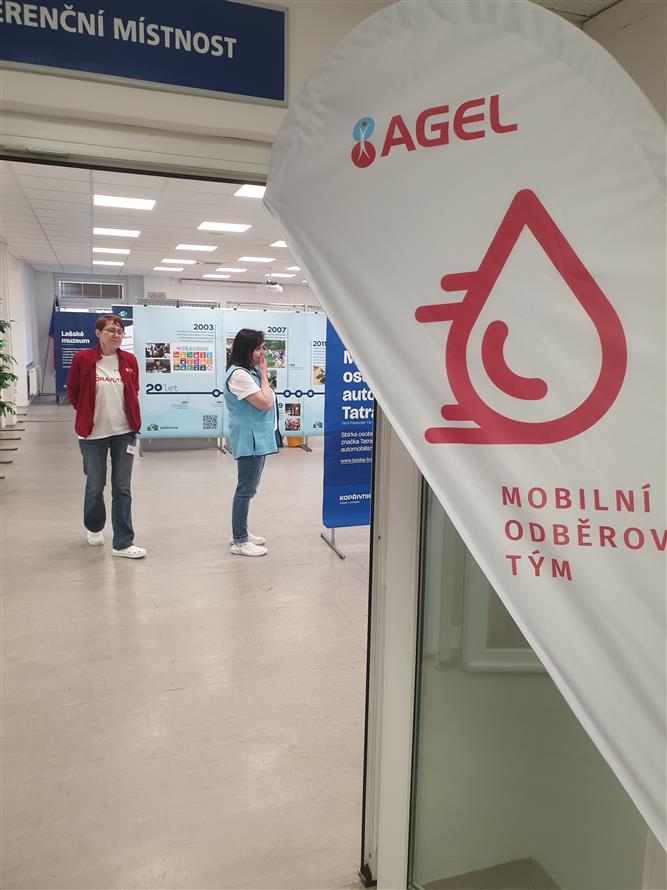 Daruj krev se Zdravým městem Kopřivnice - mobilní odběrový tým na radnici 2 2