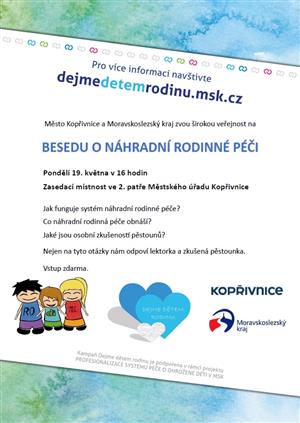 Dejme dětem rodinu - plakát