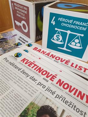 Fair trade akce na ZŠ Floriána Bayera