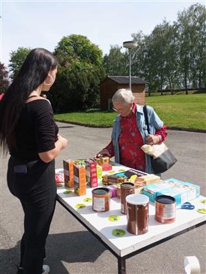 Férový stan na Farmářském trhu