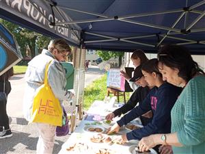 Férový stan na Farmářském trhu