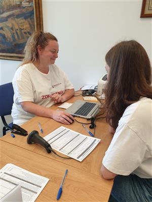 Daruj krev se Zdravým městem Kopřivnice - mobilní odběrový tým na radnici II 12