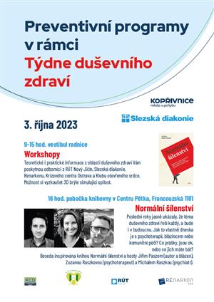 Preventivní workshopy na podporu týdne duševního zdraví