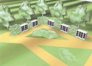 Takto by mělo podle projektu vypadat kolumbárium, jež by mělo být postaveno do konce letošního roku na místním hřbitově.