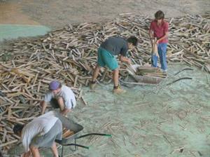 Házenkáři i školáci se mohou těšit na novou palubovku, rekonstrukce haly je v plném proudu.<br/><br/>FOTO: DAVID MACHÁČEK