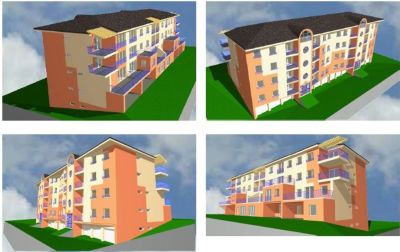 Takové domy by podle projektu mohly být postaveny do dvou let za rodinnými domy za benzinkou ve směru na Nový Jičín.<br/>                                                
Z DOKUMENTACE Q STUDIA NOVÝ JIČÍN
