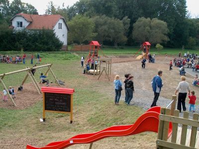 Ve Skorotíně, místní části Skotnice, vyrostl nový sportovní areál, který je určen pro volnočasové aktivity nejmenších dětí i teenagerů.<br/>                                                                                       
FOTO: ARCHIV
