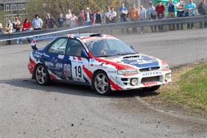 Ukázky jízdy rallyových týmů byly jednou z atrakcí, kterou v sobotu nabízela Tunig Show na tatrováckém polygonu.<br/>                  
FOTO: DAVID MACHÁČEK
