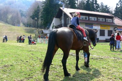 Nejnavštívenější akce připravená k letošnímu Dni Země byl Pohádkový les. Jeho start byl v areálu sjezdovky na Červeném kameni.<br/>                                                                   
FOTO: DAVID MONSPORT
