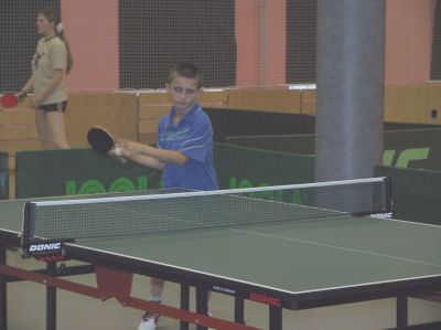 Ota Schwarz je jedním z největších talentů mládežnického stolního tenisu v Kopřivnici.<br/> FOTO: ONDŘEJ ZAPLETAL