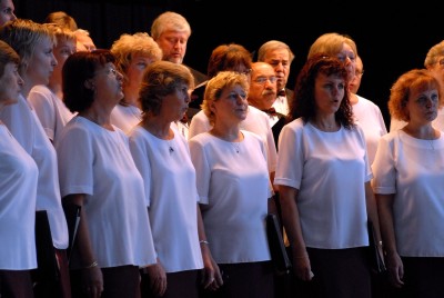 Hostem desátého, jubilejního ročníku Přehlídky pěveckých sborů v Katolickém domě byl minulou sobotu i známý sbor Ondráš z Nového Jičína.<br/>
FOTO: DAVID MACHÁČEK