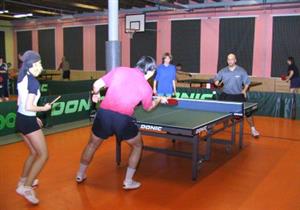 Kopřivnická dvojice stolních tenistů ve složení Ladislav Merenda a Hana Hettenbergerová si v okresním přeboru smíšených dvojic vybojovala stříbrné medaile.<br/>                         
FOTO: ONDŘEJ ZAPLETAL
