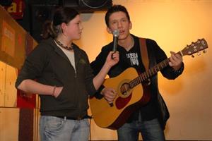 Finalista SuperStar Martin Ševčík byl hostem nedělního pěveckého klání klientů Kopretiny.<br/>                                                
FOTO: DAVID MACHÁČEK
