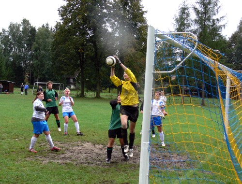 Hráčky Lubiny měly v závěru utkání s Přerovem drtivý tlak, avšak své dvoubrankové vedení již nezvýšily. <br/>FOTO: ONDŘEJ ZAPLETAL