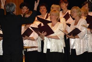 Pěvecké sdružení oslavilo minulou středu pětaosmdesátiny. Vůbec první koncert zdejšího sboru se uskutečnil 28. října 1922.<br/>                                                                           
FOTO: DAVID MACHÁČEK
