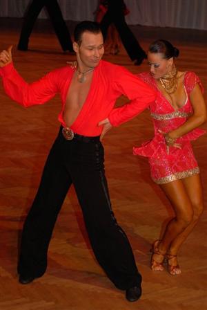 Marek Světík s Renatou Dohnanskou byli suverény latinskoamerické části Taneční ligy jednačtyřicáté soutěže Tatra. Není divu, byla pro ně přípravou na mistrovství světa.       <br/>
FOTO: DAVID MACHÁČEK
