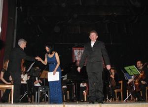 Komorní orchestr si zahrál s japonskou klavíristkou