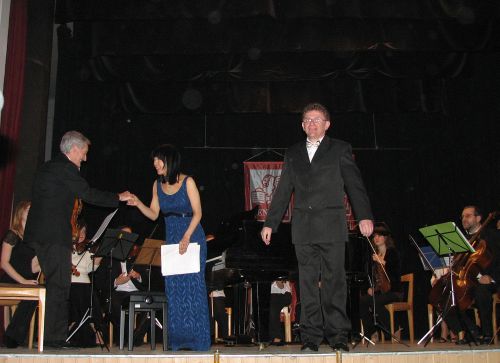 Komorní orchestr si zahrál s japonskou klavíristkou