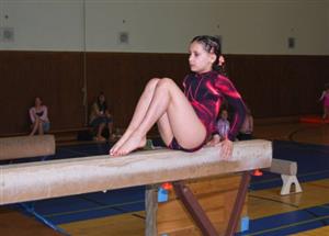 Kopřivnická gymnastka Nela Csapaiová vybojovala na Brnkačce bronzovou medaili v kategorii mladších žákyň, před týdnem se navíc probojovala na MČR do Ostravy.<br/> 
FOTO: O. ZAPLETAL
