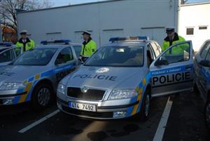 Nové Škody Octavia v novém grafickém designu budou brzy využívat i kopřivničtí  policisté.<br/>                                                                FOTO: DAVID MACHÁČEK