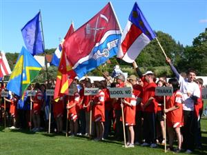 Při závěrečném slavnostním seřazení probíhalo na hříšti TJ Sokol Kateřinice odměňování všech zúčastněných a dekorování vítězů.<br/>
FOTO: ILONA MAZALOVÁ
