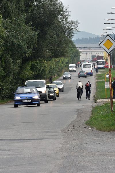 Dlouho diskutovaná koupě ulice Panské bude jedním z témat dnešního zasedání zastupitelstva města. Radnice plánuje na rušné ulici vybudovat chodník a cyklostezku.<br/>
FOTO: DAVID MACHÁČEK
