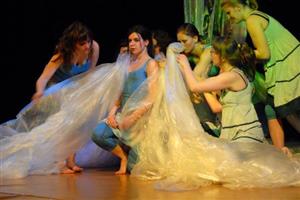 Kopřivnická taneční skupina Iluze a jejich představení Obrazy vody se publiku divadelní přehlídky Kopřiva líbily natolik, že jí přisoudili Cenu diváka.
FOTO: DAVID MACHÁČEK