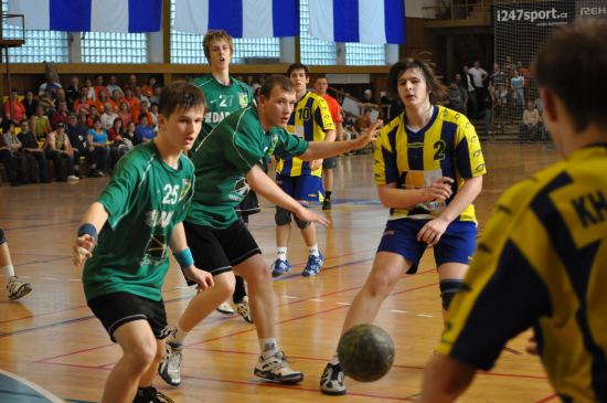 Kopřivnické spojce Adamu Rečkovi se na šampionátu mladšího dorostu střelecky nejvíce povedl zápas s Karvinou, v němž dal třináct branek.
FOTO: JANA FEILHAUEROVÁ