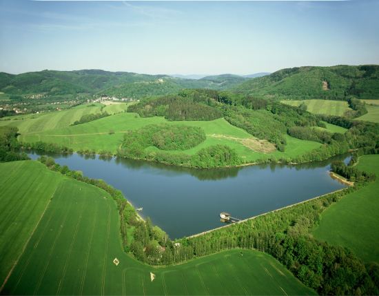 Větřkovická přehrada.
FOTO: ARCHIV