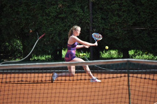 Patnáctiletá Aneta Mikšovská to letos nebude mít v kategorii dorostu jednoduché. 
FOTO: JANA FEILHAUEROVÁ