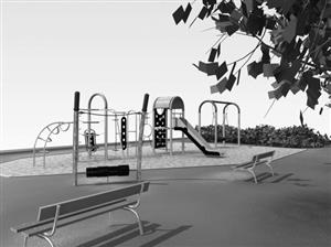 Návrh nového dětského hřiště, které má během prázdnin vzniknout ve sportovním areálu Vlčovic. Realizován bude firmou Hřiště, s. r. o., Brno.
REPRO: HŘIŠTE, s. r. o.