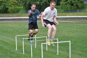 Kopřivnickému fotbalovému týmu mužů začíná soutěž už 21. srpna. I proto se přípravě na sezonu věnovali už od 12. července.
FOTO: JANA FEILHAUEROVÁ