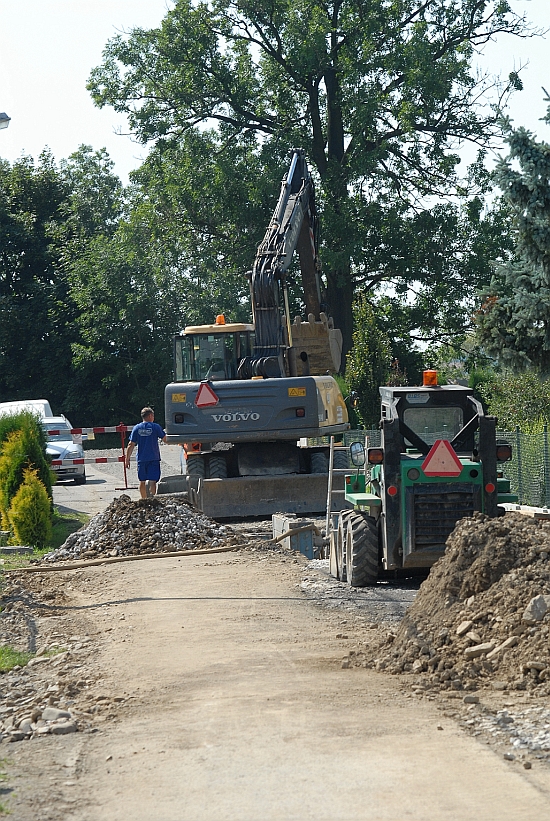 Rozsáhlý projekt odkanalizování místní části Lubiny se aktuálně realizuje na třech místech v obci.
FOTO: DAVID MACHÁČEK
