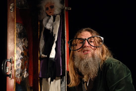 Zatímco vloni si Víťa Marčík za své představení odvezl z Kopřivy cenu za umělecký přínos, letos jej svou přízní obdařili diváci, které nadchlo uvedení jeho adaptace Labyrintu světa.   
FOTO: DAVID MACHAČÍK