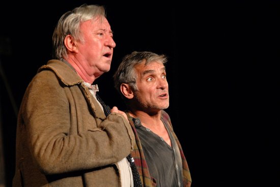 Jiří Lábus a Oldřich Kaiser přijeli do Kopřivnice s inscenací Don Quichote. Komiky v sobě oba herci nezapřou na jevišti, ani mimo ně.
FOTO: DAVID MACHÁČEK