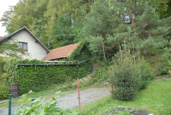 Svah za tímto domem v místní části Lubina je nestabilní a město připravuje jeho zajištění proti sesuvům. Investici podpoří i dotace ministerstva životního prostředí. 
FOTO: DAVID MACHÁČEK