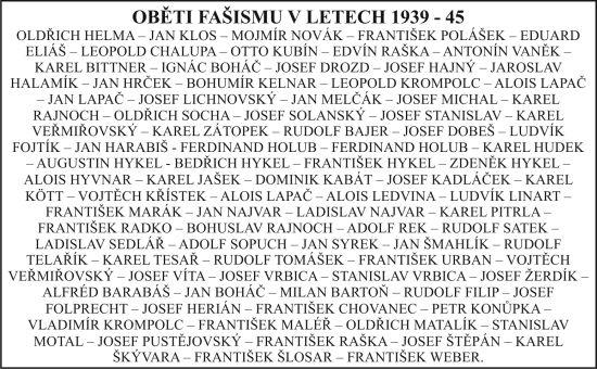 Oběti fašismu