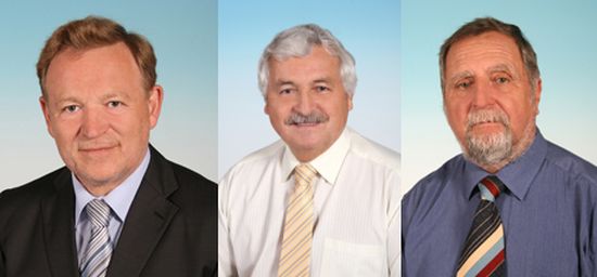 Ing. Josef Jalůvka, Ing. Jaroslav Šula, Ivan Telařík
