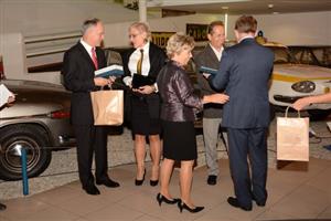 Jako největší aktivisté ve městě byli oceněni zástupci firmy Brose a Zdeněk Šustr (vpravo).