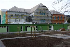 Rekonstrukce ZŠ dr. Milady Horákové se chýlí ke konci. Stavební práce by měly být dokončeny v polovině měsíce.
FOTO: DAVID MACHÁČEK