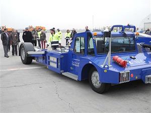 Nové pozemní stroje zvýší kvalitu poskytovaných služeb, zajistí plynulost a zvýší bezpečnost na Letišti Leoše Janáčka.
FOTO: ILONA MAZALOVÁ