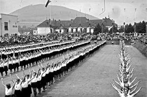 Krajský slet Sokola v Kopřivnici v roce 1931.
FOTO: ARCHIV MUZEUM FOJTSTVÍ