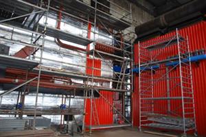 Společnost Komterm na podzim finišovala s dokončovacími pracemi na novém kotli na spalování biomasy. Tato investice má snížit cenu pro zákazníky napojené na centrální vytápění.
FOTO: DANA HOĎÁKOVÁ