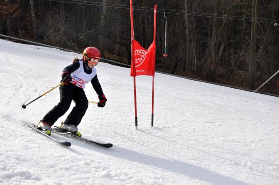 SKI Pohárku 2014 se zúčastnil rekordní počet lyžařů. Z celkem 89 závodníků bylo 52 dětí a velké oblibě se těšil závod pro ty nejmenší.
FOTO: KRISTINA ČABLOVÁ