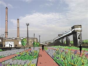 Nadzemní vedení horkovodu by podle některých architektonických vizí nemuselo zmizet, ale mohlo by se proměnit v atraktivní vyhlídkovou trasu v korunách stromů.