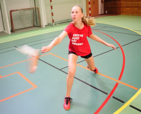 Anna Škarková patří mezi nejlepší mladé hráčky BK Kopřivnice a letos by měla zasáhnout i do první ligy dospělých.
FOTO: TOMÁŠ DAVID